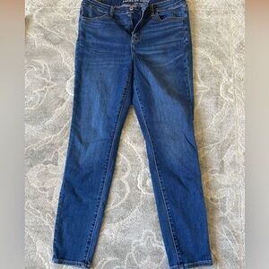 AE High Rise Skinny Jeans (Medium/Dark Wash)